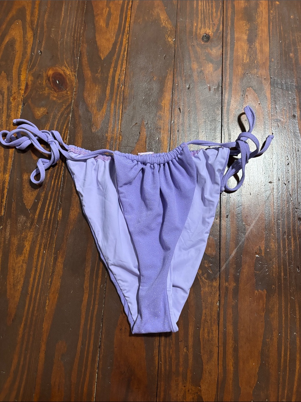 Dippin' Daisy's Lilac Purple Tie-Side Bikini Bottom